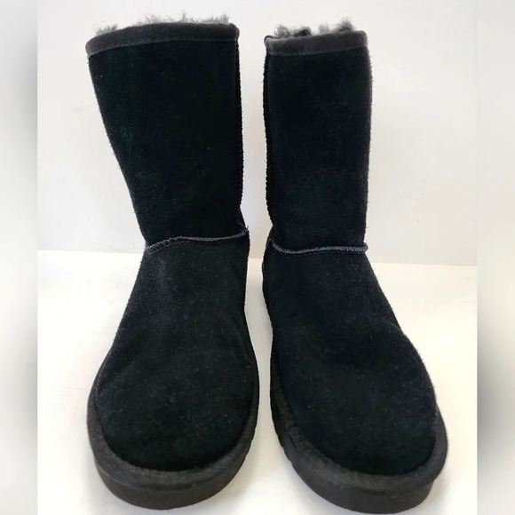 🥶 Koolaburrs by Uggs Women Classic Black Above Ankle Boot Winter Shoes, sz 6 - Picture 1 of 13